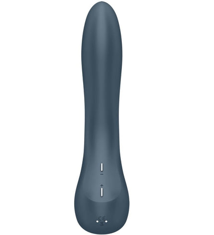 SATISFYER - VIBRATEUR PROGRAMME 12 VIBRATIONS G-SPOT WAVE 4 GRIS FONCÉ by SATISFYER VIBRATOR