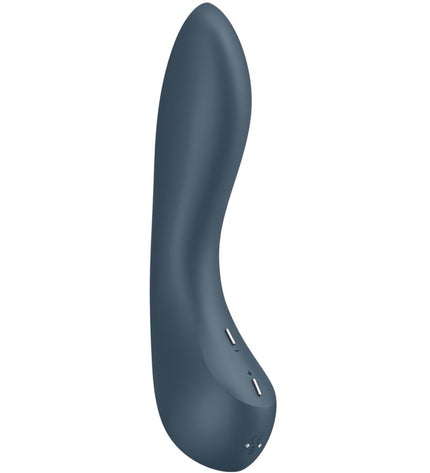 SATISFYER - VIBRATEUR PROGRAMME 12 VIBRATIONS G-SPOT WAVE 4 GRIS FONCÉ by SATISFYER VIBRATOR