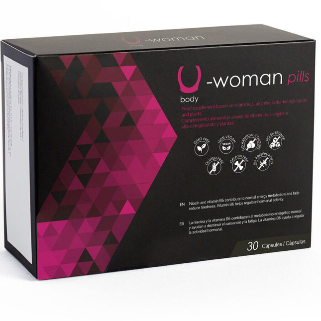 500 COSMETICS - U-WOMAN AUGMENTE LA LIBIDO FEMININE - 30 CAPSULES by 500COSMETICS