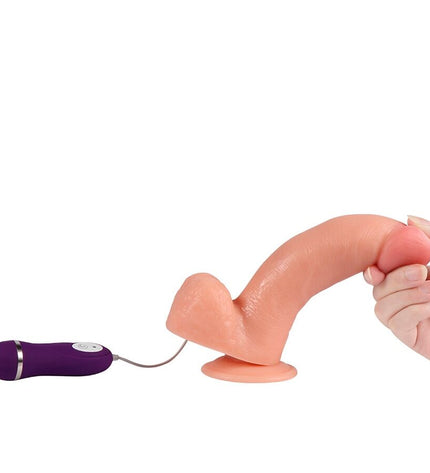 SHEQU - DILDO VIBRATEUR APOLO AVEC TÉLÉCOMMANDE 24,5 CM by SHEQU