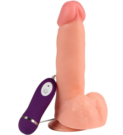 SHEQU - PHANTOM DILDO VIBRANT AVEC TÉLÉCOMMANDE 20 CM by SHEQU