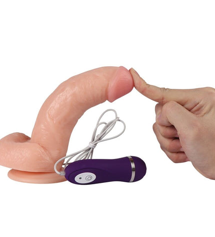 SHEQU - KASSADIN VIBRATEUR DILDO AVEC TÉLÉCOMMANDE 17,5 CM by SHEQU