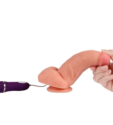 SHEQU - DILDO VIBRATEUR RED EAGLE AVEC TÉLÉCOMMANDE 17 CM by SHEQU