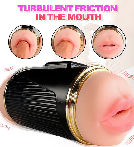 SHEQU - KAY DOUBLE MASTURBATEUR AVEC DOUBLE VIBRATION DE LA BOUCHE ET DU VAGIN by SHEQU