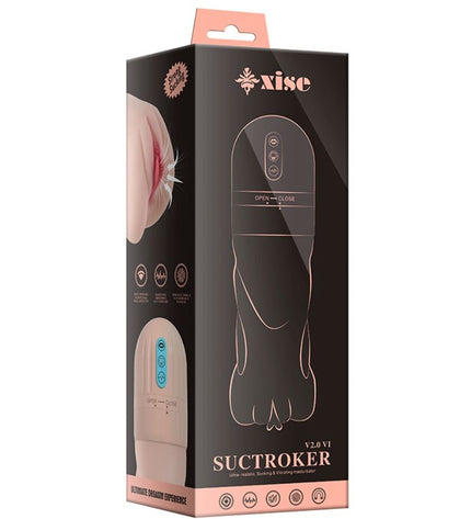 XISE - SUCTROKER V2.0 VI MASTURBATEUR VAGINAL AVEC VIBRATION by XISE