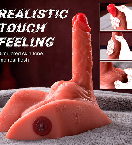 XISE - MICHAEL GODEMICHET RÉALISTE ET MASTURBATEUR ANUS AVEC POUSSE DE 15 CM by XISE