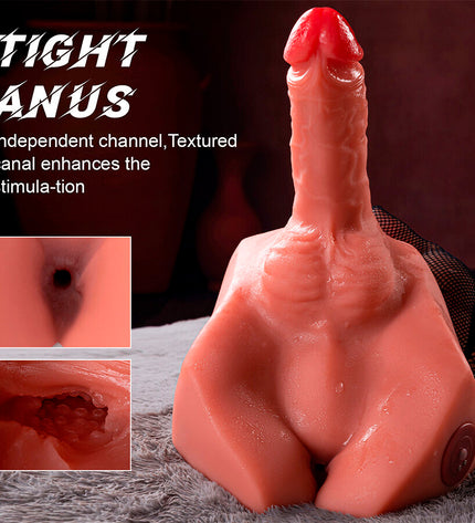 XISE - MICHAEL GODEMICHET RÉALISTE ET MASTURBATEUR ANUS AVEC POUSSE DE 15 CM by XISE