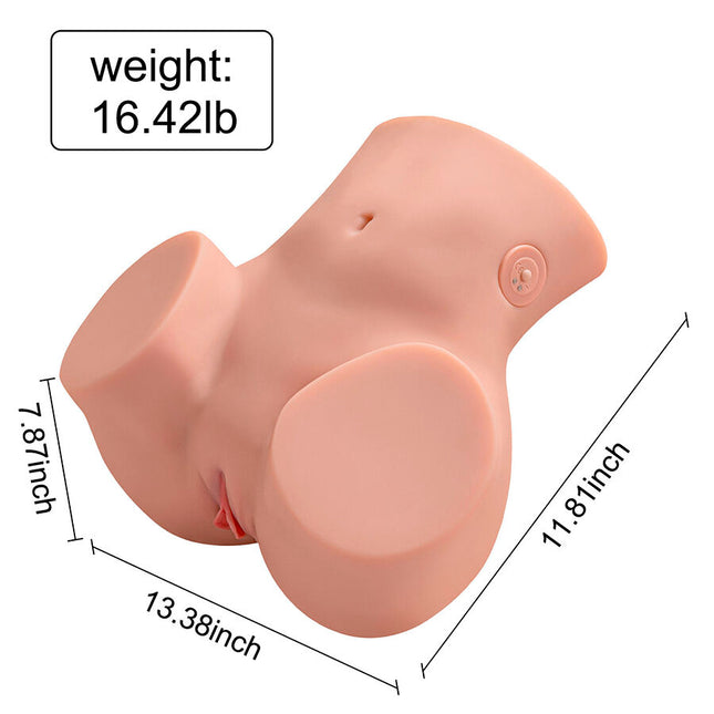 XISE - SYDNI MASTURBATEUR VAGINAL MULTIPOSITION RÉALISTE AVEC POUSSE by XISE