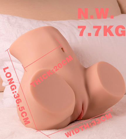 XISE - DANAE MASTURBATEUR VAGINAL RÉALISTE À VIBRATION MULTI-POSITIONS by XISE