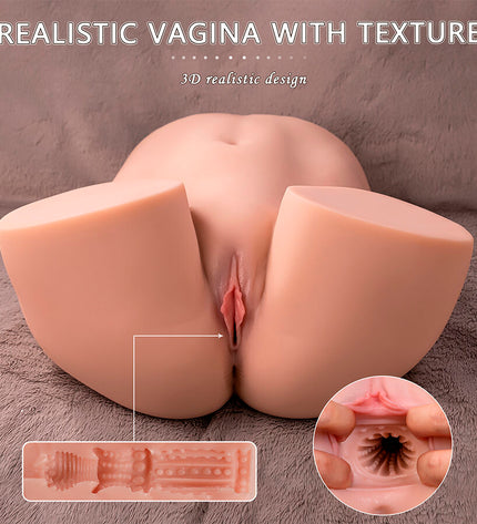 XISE - ETHEL MASTURBATEUR VAGINAL RÉALISTE À VIBRATION MULTI-POSITIONS by XISE