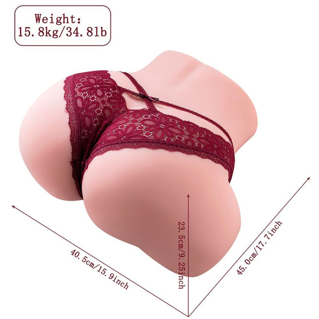 XISE - MARISA MASTURBATEUR VAGINAL RÉALISTE MULTIPOSITION AVEC MOUVEMENTS DE POUSSÉE by XISE