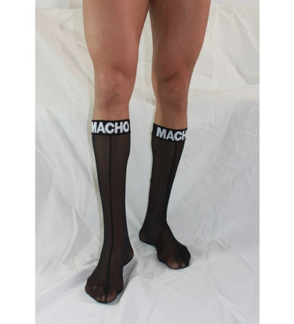 MACHO - CHAUSSETTES FINES TAILLE UNIQUE NOIRES by MACHO UNDERWEAR