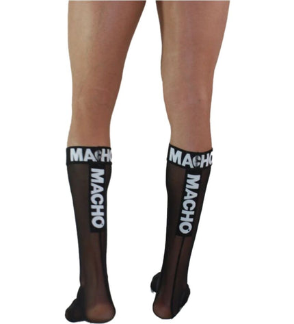 MACHO - CHAUSSETTES FINES TAILLE UNIQUE NOIRES by MACHO UNDERWEAR