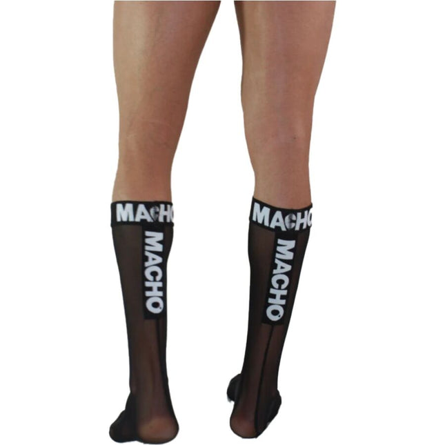 MACHO - CHAUSSETTES FINES TAILLE UNIQUE NOIRES by MACHO UNDERWEAR