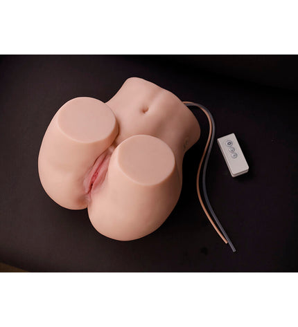 XISE - MIGNON MASTURBATEUR VAGIN RÉALISTE À SUCCION AVEC VIBRATION ET SUCCION ET TÉLÉCOMMANDE 6 KG by XISE