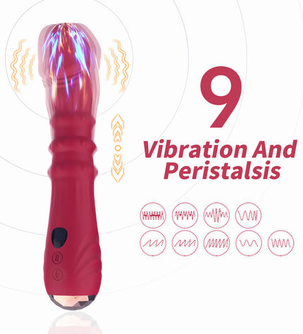 ARMONY - DILDO VIBRATEUR POINT A THERMO-RÉGLABLE ROUGE by ARMONY VIBRATORS