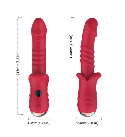 ARMONY - POINT A DILDO VIBRATEUR STIMULANT ROUGE by ARMONY VIBRATORS