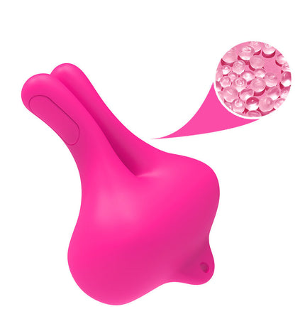 ARMONY - PINCES À TÉTONS MAGNÉTIQUES VIBRATOIRES EN FORME DE LAPIN ROSE by ARMONY STIMULATORS