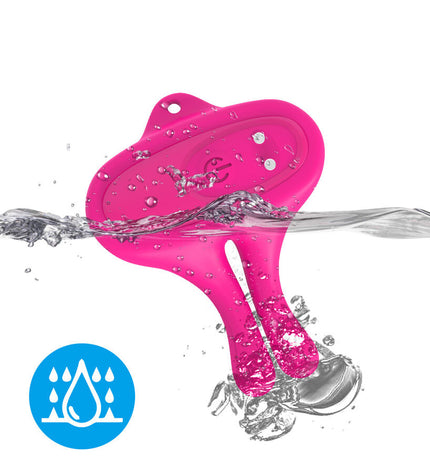 ARMONY - PINCES À TÉTONS MAGNÉTIQUES VIBRATOIRES EN FORME DE LAPIN ROSE by ARMONY STIMULATORS