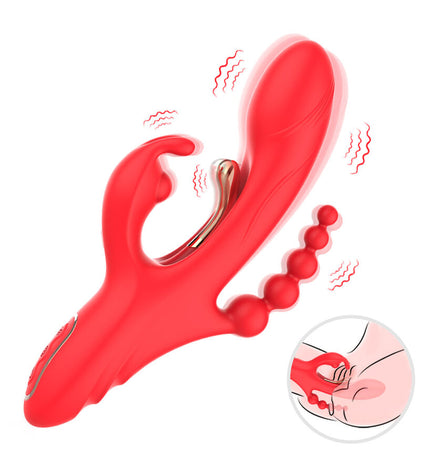 ARMONY - STIMULATEUR DE POINT G ET DE CLITORIS VIBRATEUR ROUGE by ARMONY VIBRATORS
