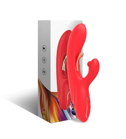 ARMONY - VIBRATEUR STIMULATEUR POINT G ET CLITORIS AVEC LANGUE OSCILLANTE ROUGE by ARMONY VIBRATORS