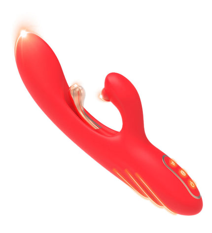 ARMONY - VIBRATEUR STIMULATEUR POINT G ET CLITORIS AVEC LANGUE OSCILLANTE ROUGE by ARMONY VIBRATORS