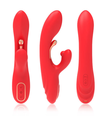 ARMONY - VIBRATEUR STIMULATEUR POINT G ET CLITORIS AVEC LANGUE OSCILLANTE ROUGE by ARMONY VIBRATORS