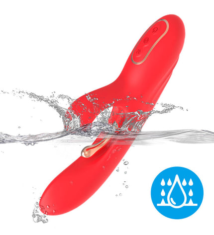 ARMONY - VIBRATEUR STIMULATEUR POINT G ET CLITORIS AVEC LANGUE OSCILLANTE ROUGE by ARMONY VIBRATORS