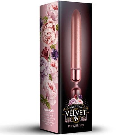 ROCKS-OFF - BALLE VIBRANTE TOUCH OF VELVET ROSE BLOOM 10 VITESSES by ROCKS-OFF