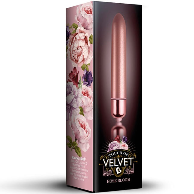 ROCKS-OFF - BALLE VIBRANTE TOUCH OF VELVET ROSE BLOOM 10 VITESSES by ROCKS-OFF