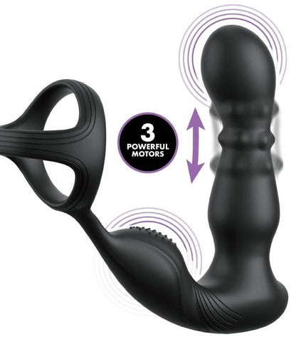 ANAL FANTASY ELITE COLLECTION - ANNEAU ANAL VIBRANT ET MASSEUR AVEC TÉLÉCOMMANDE by ANAL FANTASY ELITE COLLECTION