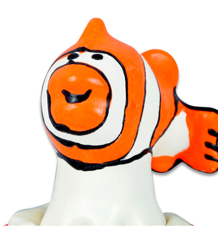 CONDOMERIE - PRÉSERVATIFS FANTAISIE PEINTS À LA MAIN POISSON ORANGE by CONDOMERIE