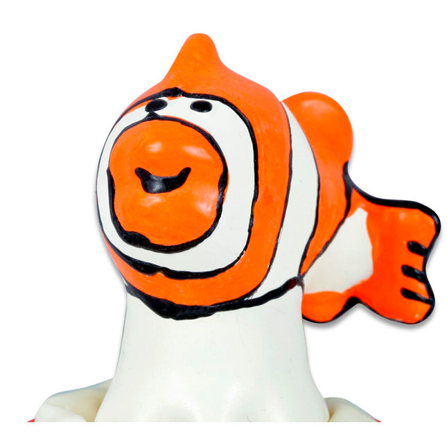 CONDOMERIE - PRÉSERVATIFS FANTAISIE PEINTS À LA MAIN POISSON ORANGE by CONDOMERIE