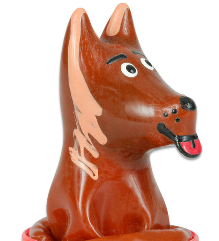 CONDOMERIE - PRÉSERVATIFS FANTAISIE PEINTS À LA MAIN EN FORME DE CHIEN by CONDOMERIE