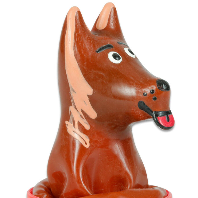 CONDOMERIE - PRÉSERVATIFS FANTAISIE PEINTS À LA MAIN EN FORME DE CHIEN by CONDOMERIE