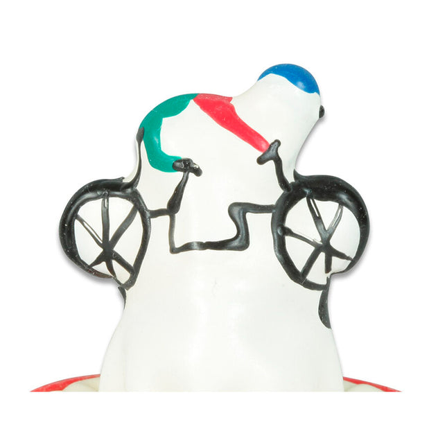CONDOMERIE - PRÉSERVATIFS FANTAISIE PEINTS À LA MAIN EN FORME DE VÉLO by CONDOMERIE