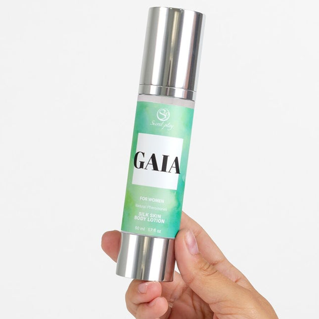 SECRETPLAY - GAIA LOTION POUR LA PEAU À LA SOIE POUR FEMMES 50 ML by SECRETPLAY COSMETIC