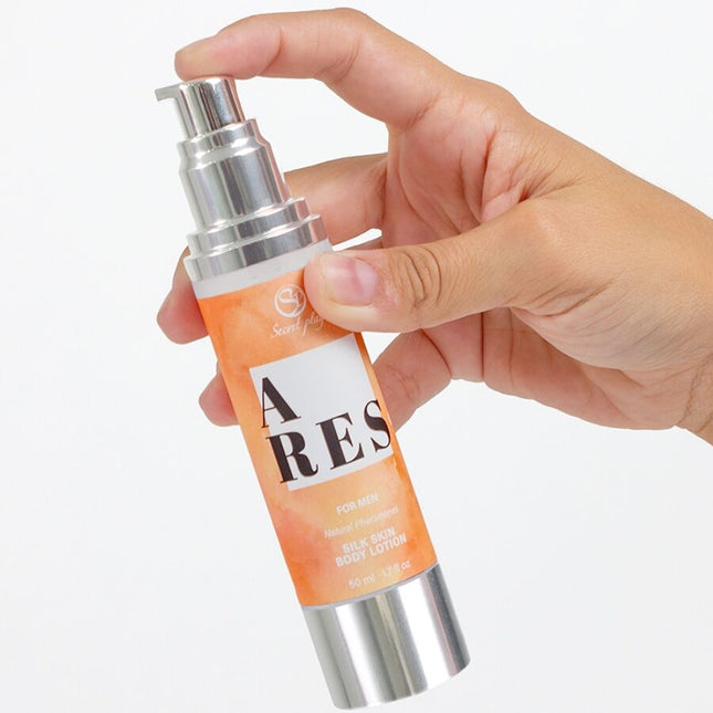 SECRETPLAY - ARES LOTION POUR LA PEAU À LA SOIE POUR HOMMES 50 ML by SECRETPLAY COSMETIC