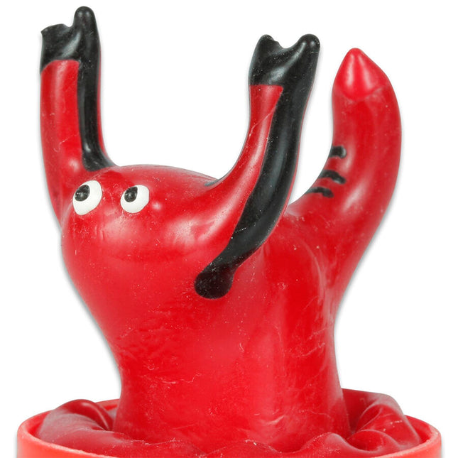 CONDOMERIE - PRÉSERVATIFS FANTAISIE PEINTS À LA MAIN ROUGE SCORPION by CONDOMERIE