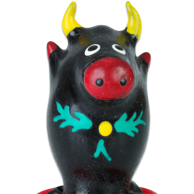 CONDOMERIE - PRÉSERVATIFS FANTAISIE PEINTS À LA MAIN TAUREAU NOIR MODÈLE 1 by CONDOMERIE