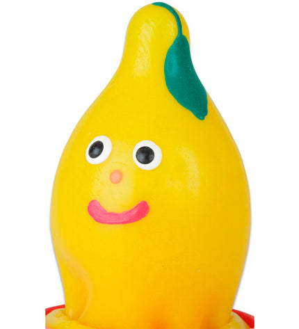 CONDOMERIE - PRÉSERVATIFS FANTAISIE PEINTS À LA MAIN CITRON by CONDOMERIE
