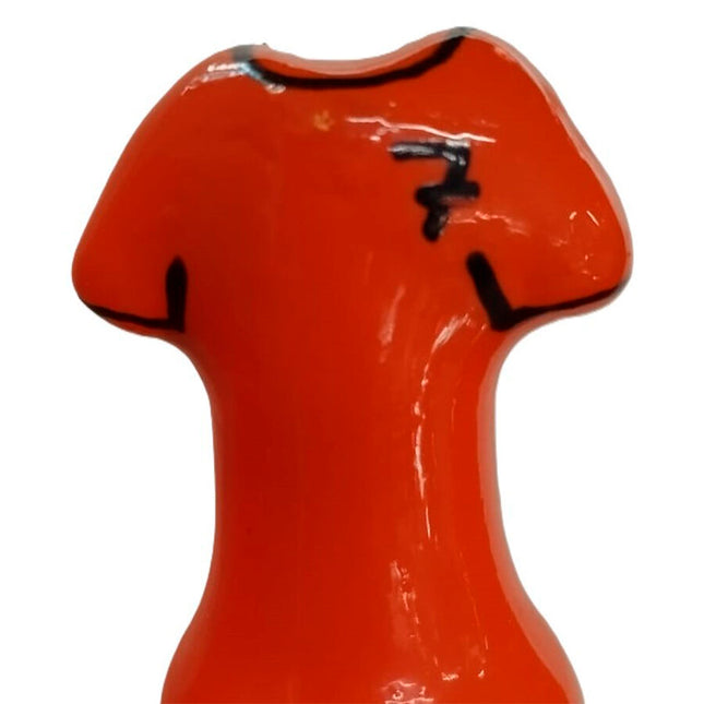 CONDOMERIE - PRÉSERVATIFS FANTAISIE PEINTS À LA MAIN T-SHIRT ORANGE by CONDOMERIE