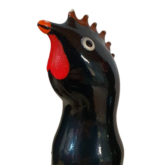 CONDOMERIE - PRÉSERVATIFS FANTAISIE PEINTS À LA MAIN COQ NOIR by CONDOMERIE