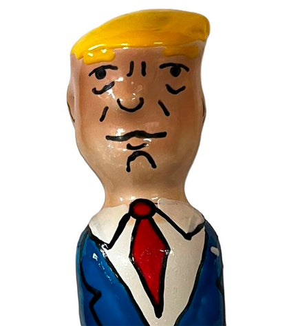 CONDOMERIE - PRÉSERVATIFS FANTAISIES PEINTS À LA MAIN GRUMPY TRUMP by CONDOMERIE