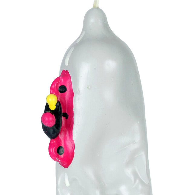 CONDOMERIE - PRÉSERVATIFS FANTAISIE PEINTS À LA MAIN MOTO XL by CONDOMERIE