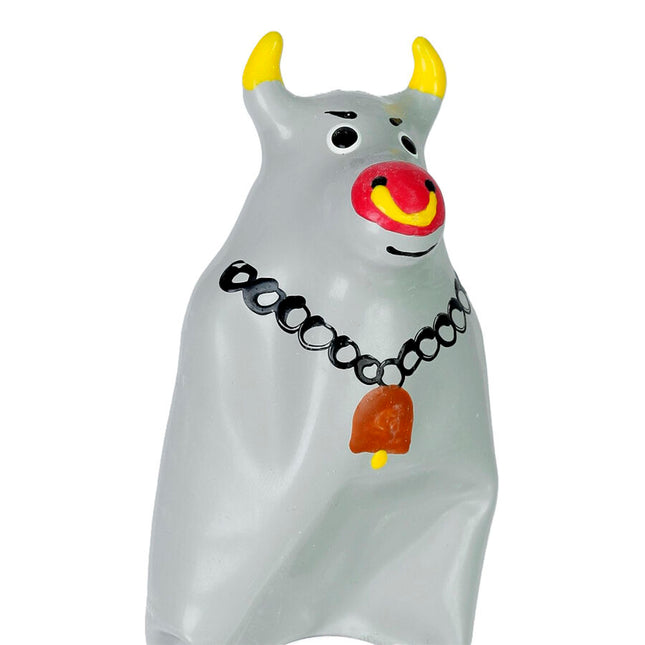 CONDOMERIE - PRÉSERVATIFS FANTAISIE PEINTS À LA MAIN TAUREAU GRIS MODÈLE XL by CONDOMERIE