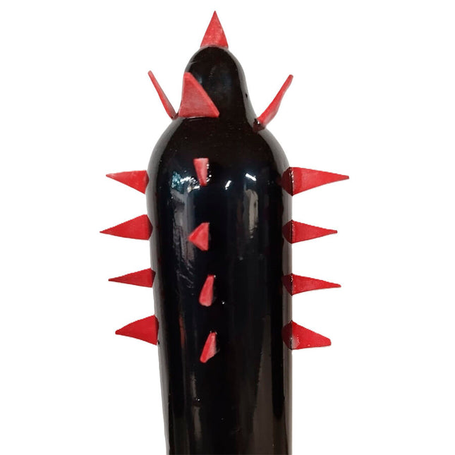 CONDOMERIE - PRÉSERVATIFS FANTAISIE PEINTS À LA MAIN CACTUS NOIR XL by CONDOMERIE