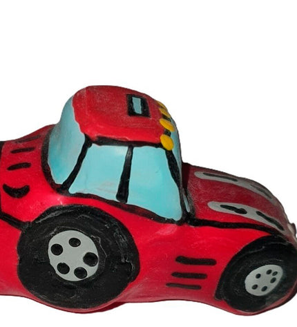 CONDOMERIE - PRÉSERVATIFS FANTAISIE PEINTS À LA MAIN TRACTEUR ROUGE XL by CONDOMERIE