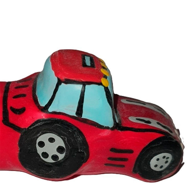 CONDOMERIE - PRÉSERVATIFS FANTAISIE PEINTS À LA MAIN TRACTEUR ROUGE XL by CONDOMERIE