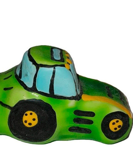 CONDOMERIE - PRÉSERVATIFS FANTAISIE PEINTS À LA MAIN VERT TRACTEUR XL by CONDOMERIE
